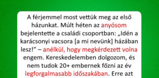 “Az anyósom rám kényszerítette a karácsonyi vacsora megrendezését. Forrongok a dühtől.”
